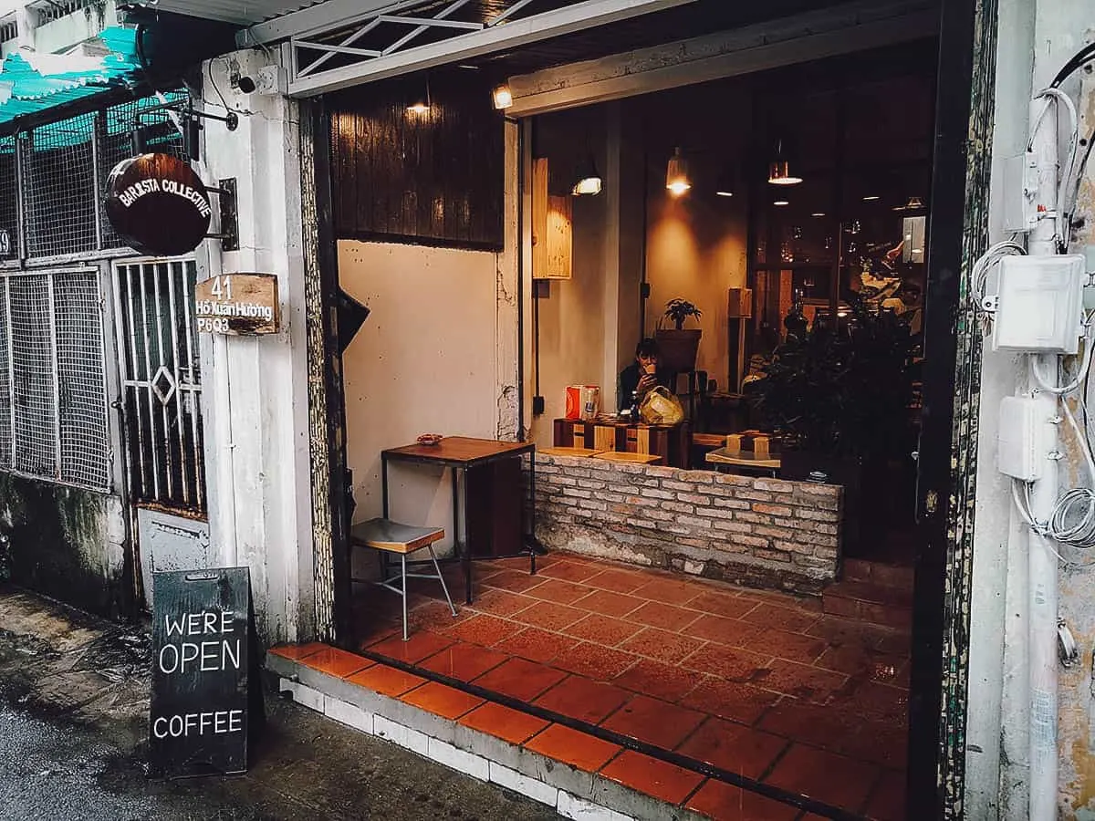 Instagrammable Cafes in Saigon, Vietnam Barista Collective exterior