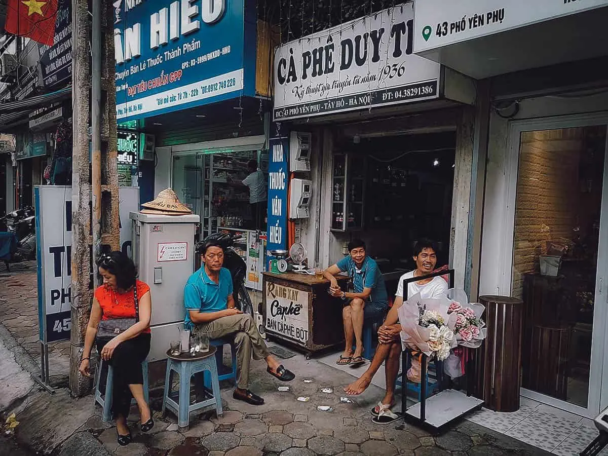 Ca Phe Duy Tri, Hanoi, Vietnam