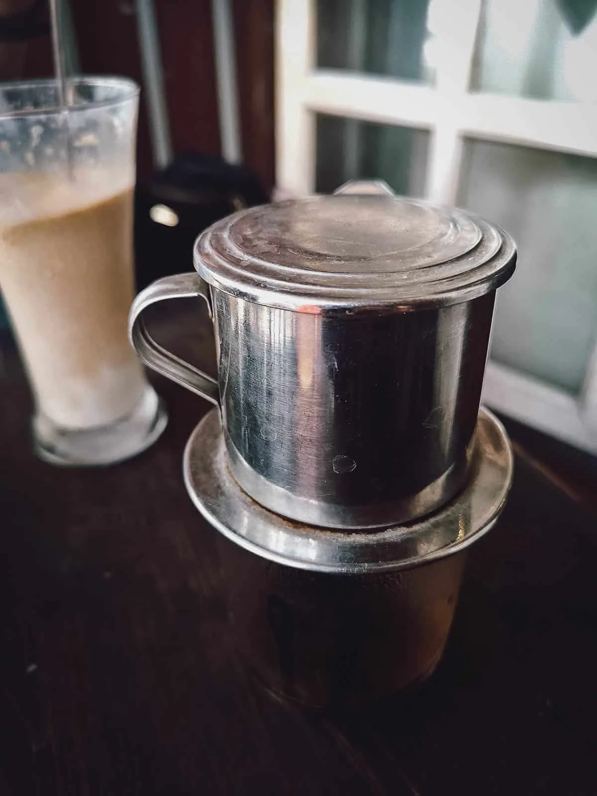 Slow drip coffee at Ca Phe Duy Tri