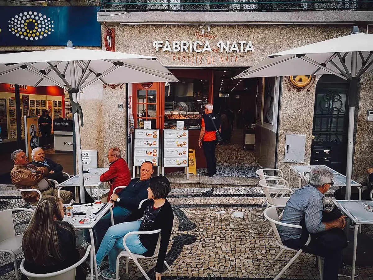 Frontage of Fabrica da Nata