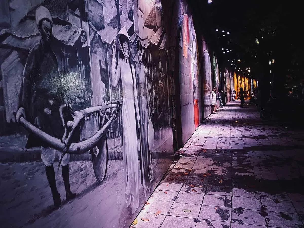 What to Do in Hanoi: The Perfect 3-Day Itinerary Phung Hung Mural Street in the Old Quarter of Hanoi