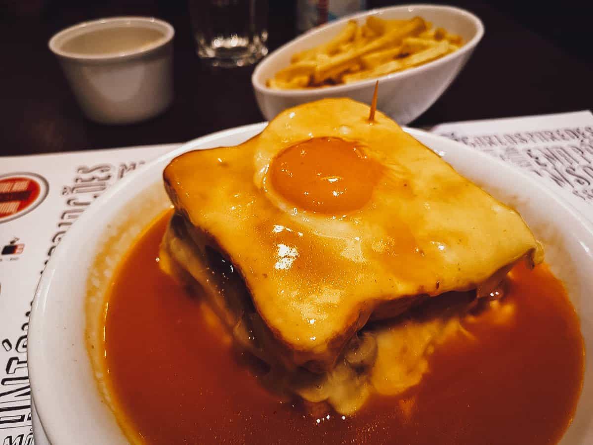 Francesinha, Portuguese sandwich from Porto