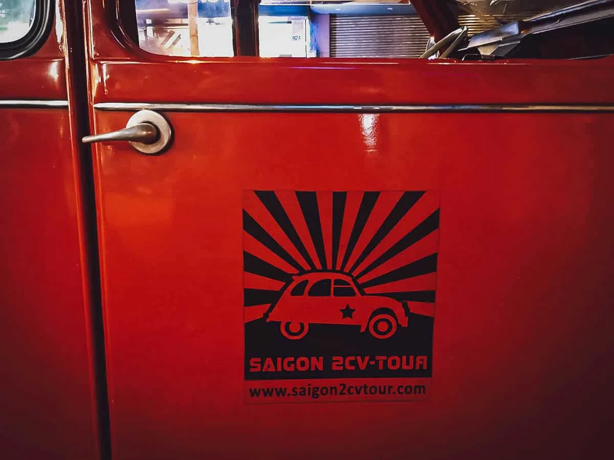 Saigon 2CV-Tour logo