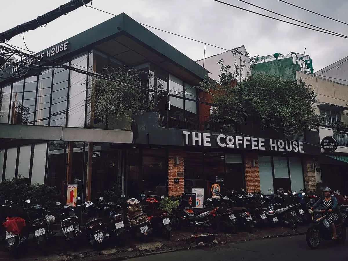 Instagrammable Cafes in Saigon, Vietnam The Coffee House exterior