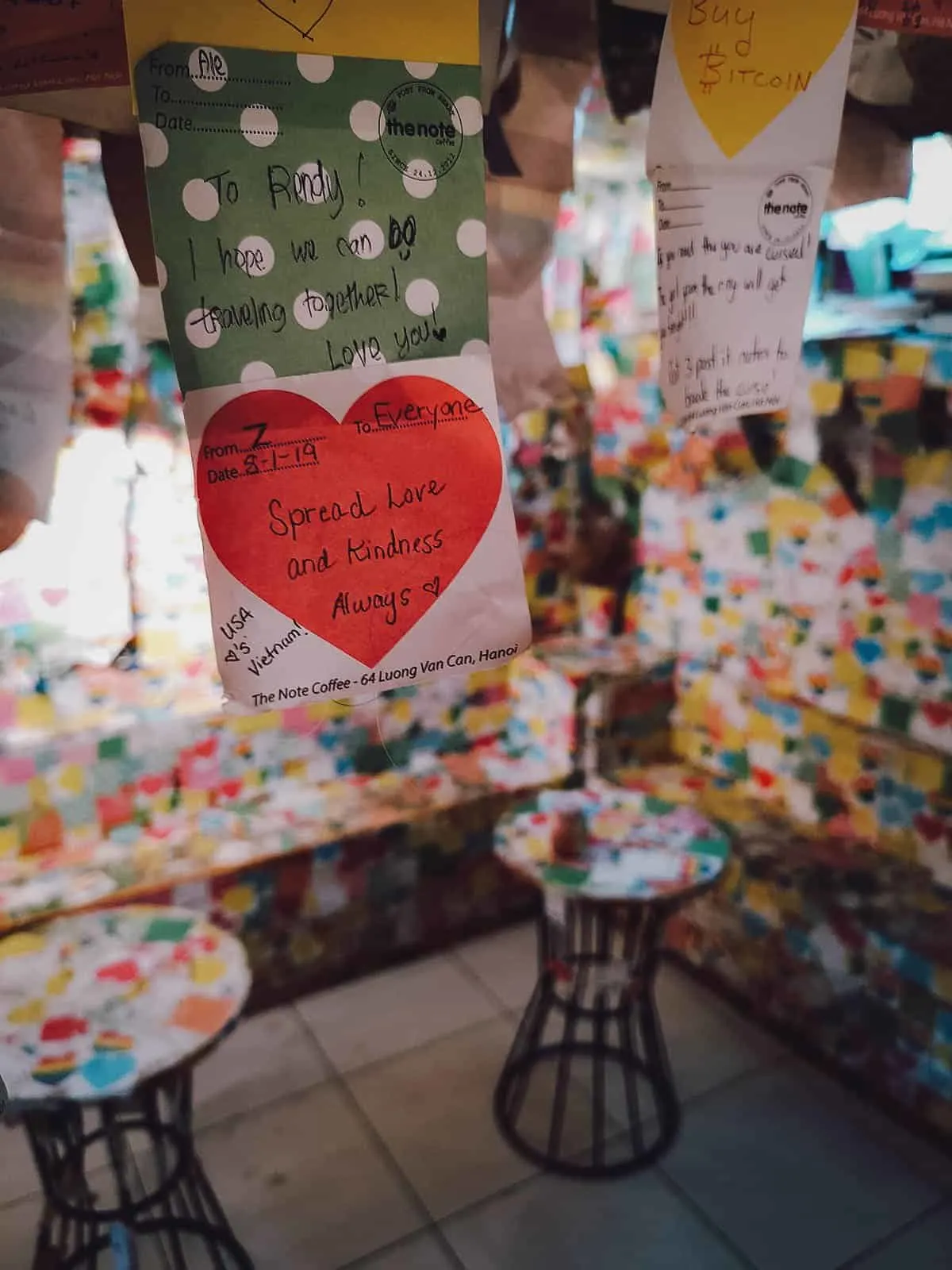 Hanoi Coffee Guide: 13 Instagrammable Cafes to Visit in Hanoi, Vietnam The Note Coffee interior