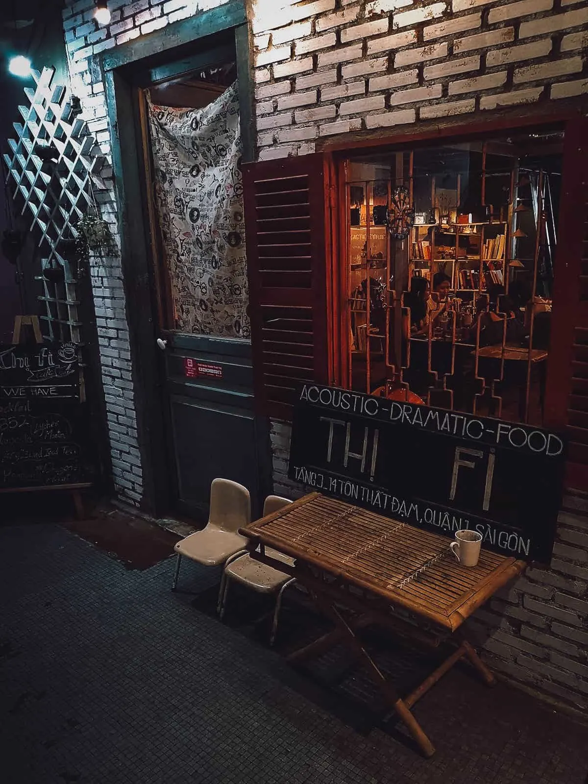 Instagrammable Cafes in Saigon, Vietnam Cafe inside the Ton That Dam building
