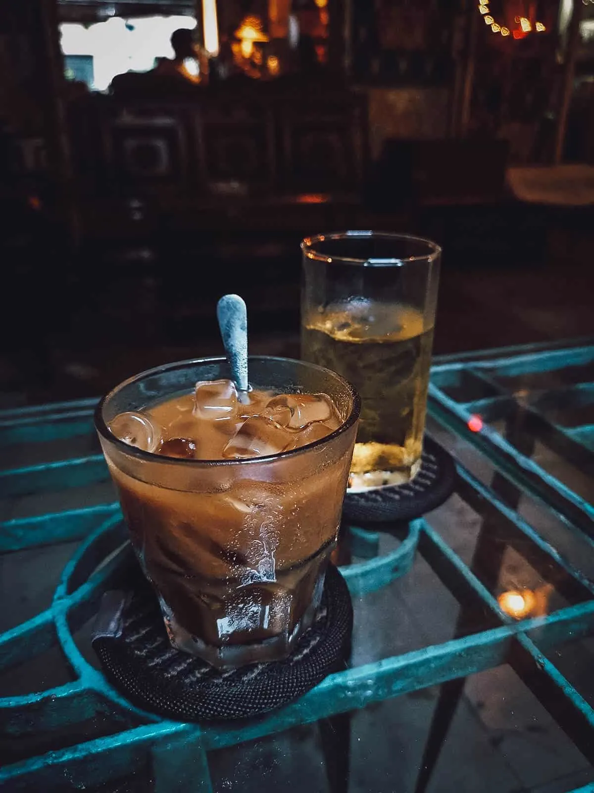 Instagrammable Cafes in Saigon, Vietnam Milk coffee at Hoang Thi Cafe
