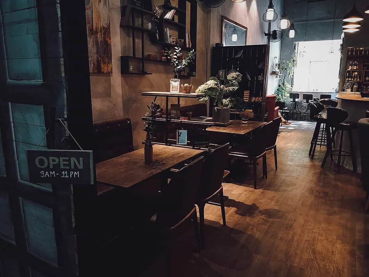 Instagrammable Cafes in Saigon, Vietnam Looking into Whisfee Cafe