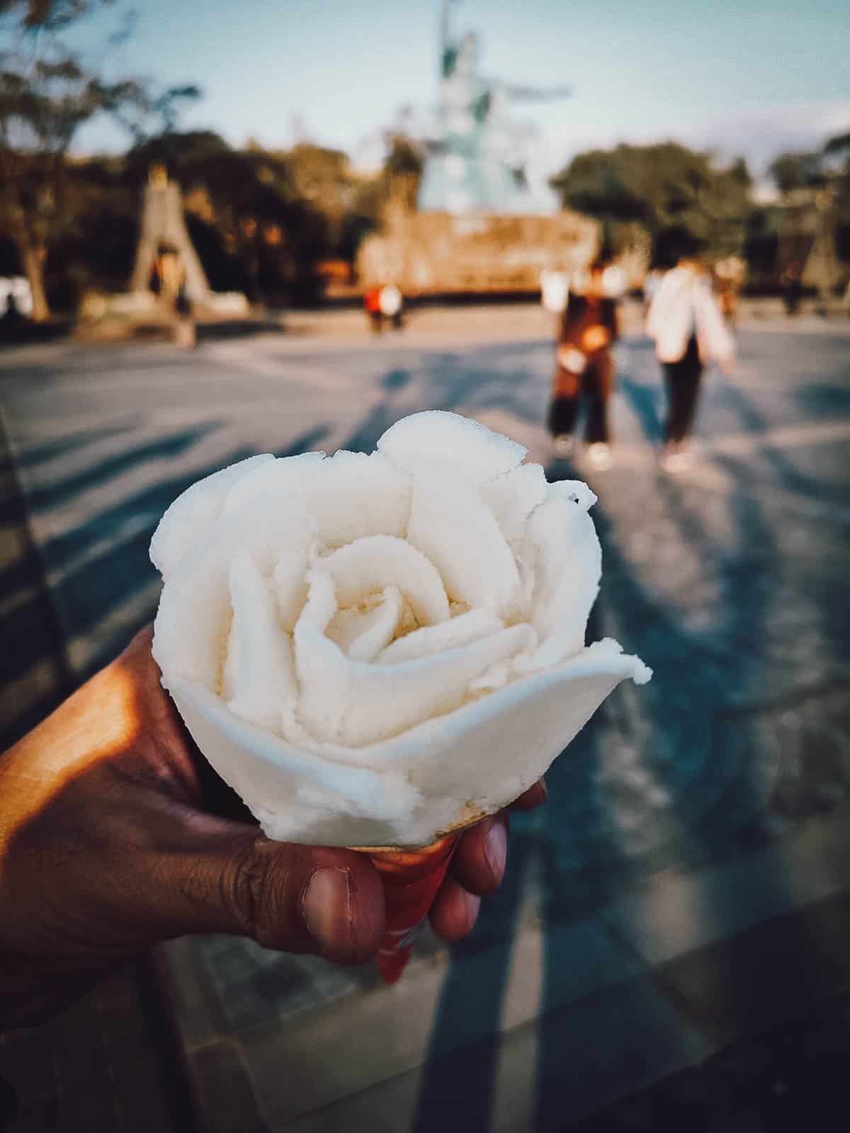 Chirin-chirin ice cream in Nagasaki