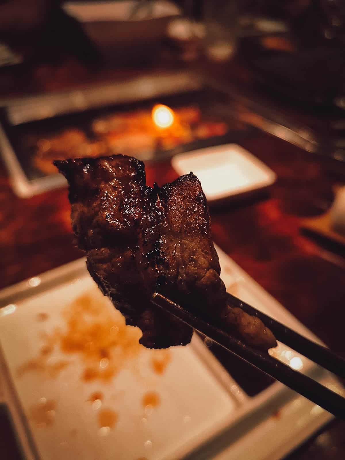 Yakiniku in Fukuoka