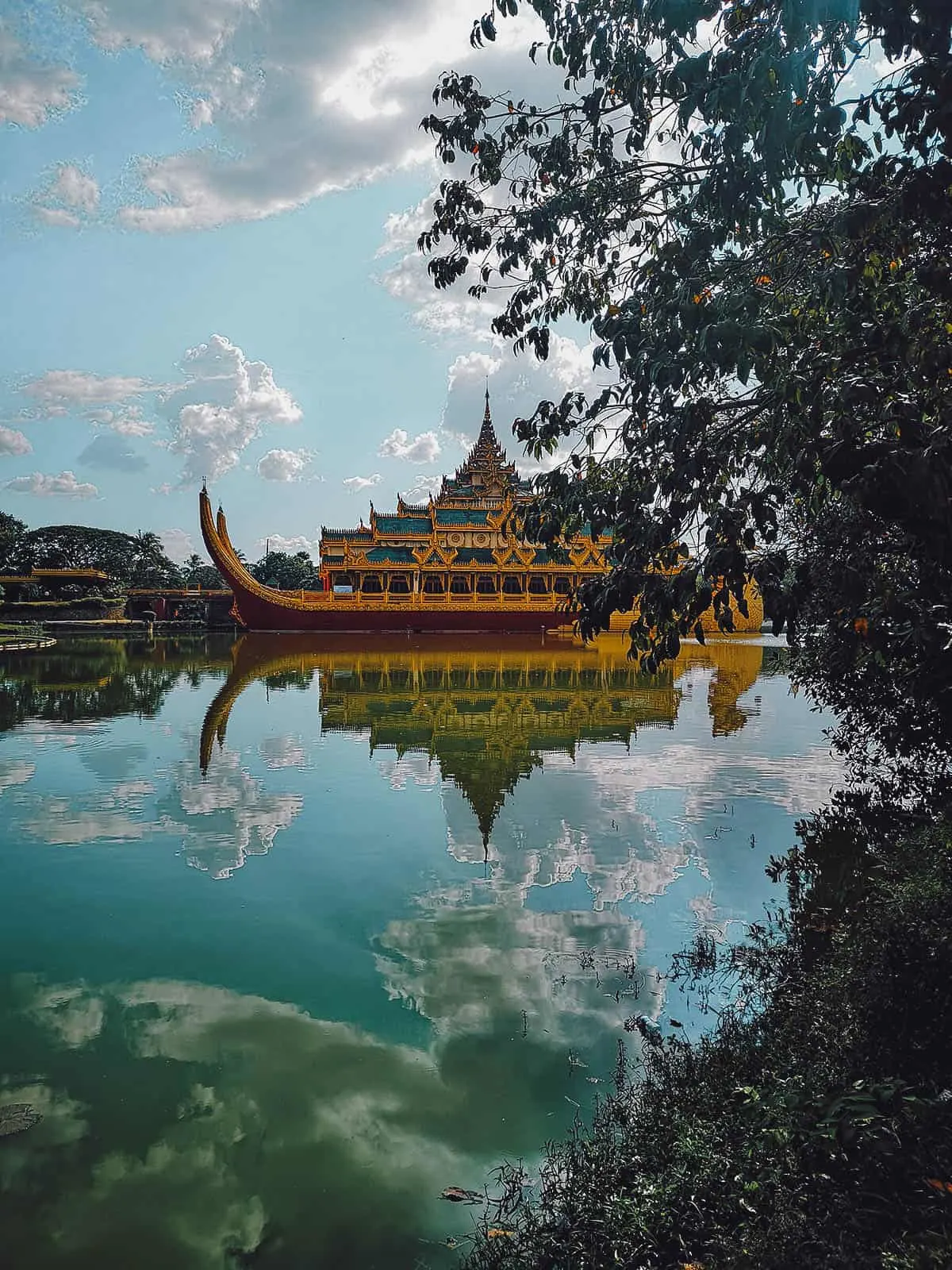 Kandawgyi Lake, Yangon, Myanmar