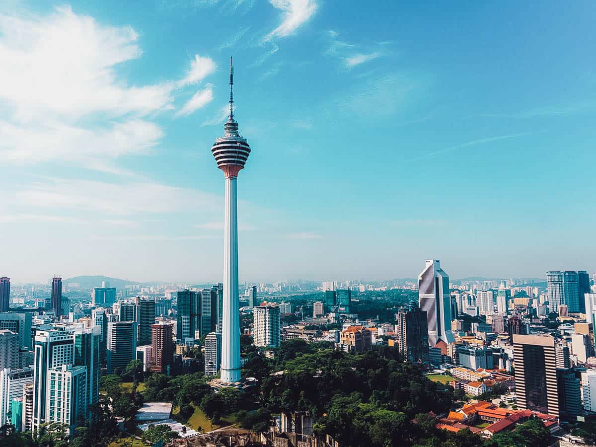 View of KL Tower