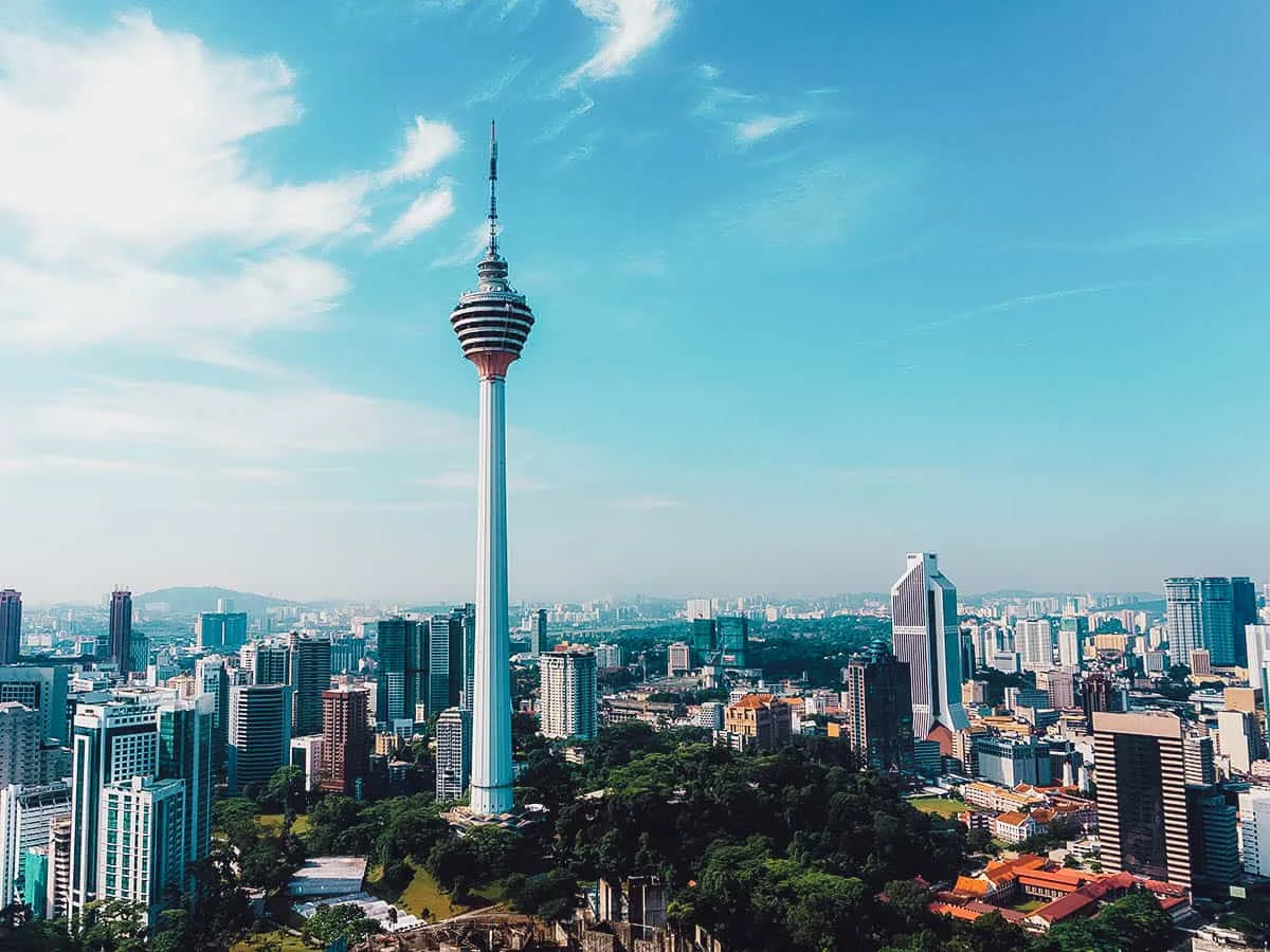 Kuala Lumpur Tower, Malaysia View of KL Tower