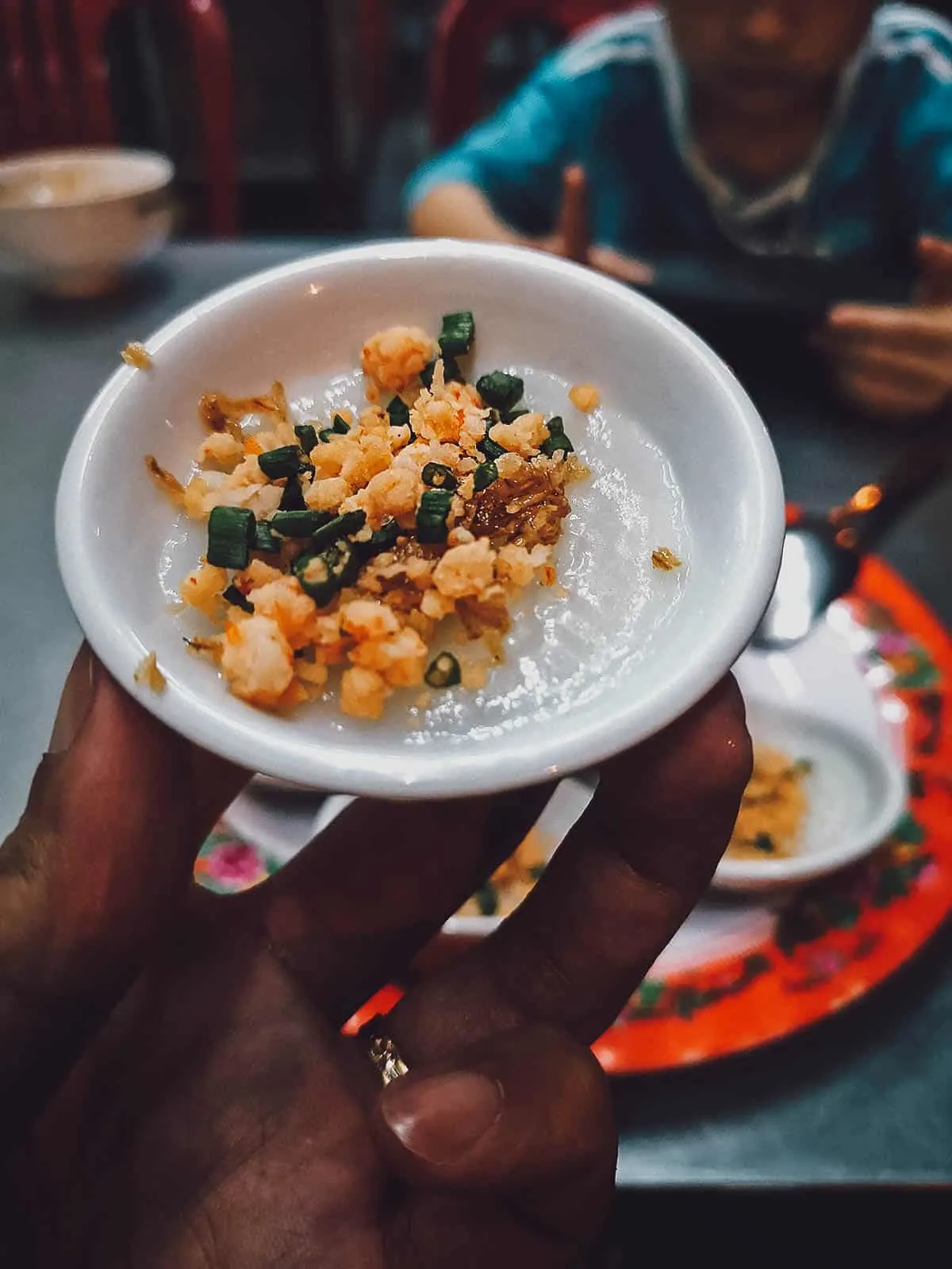 Banh beo at Lac Thien restaurant in Hue, Vietnam