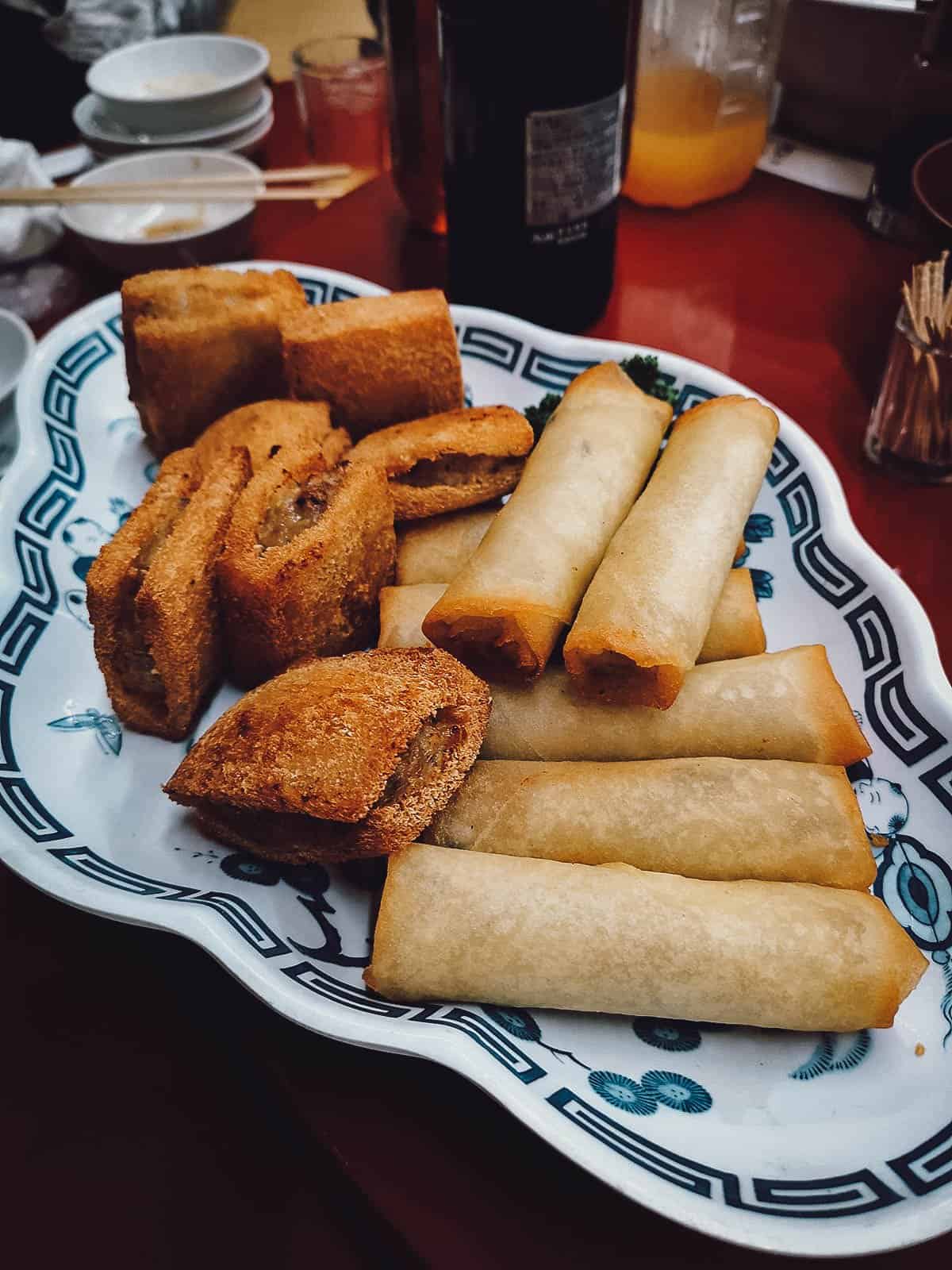 Chinese food at Chukaen in Nagasaki