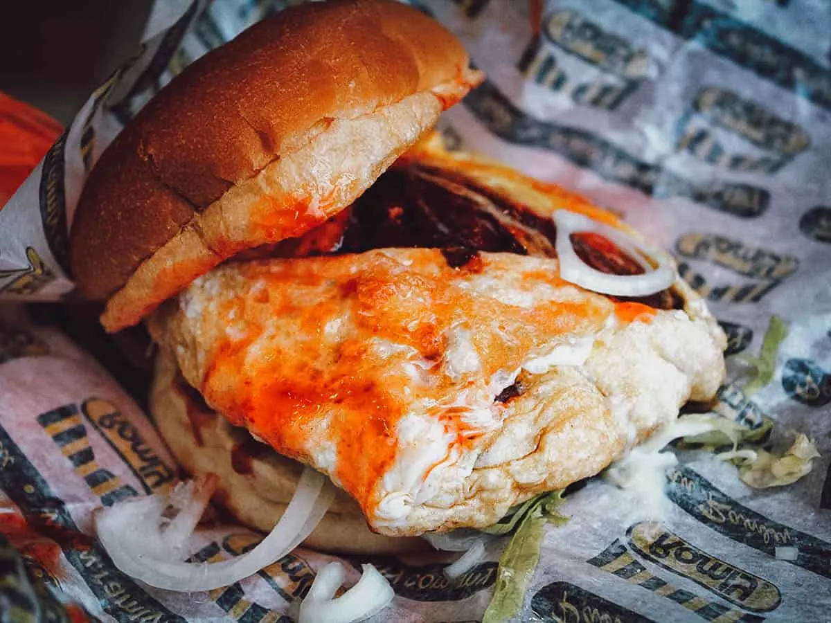 Malaysian Food Guide Ramly burger