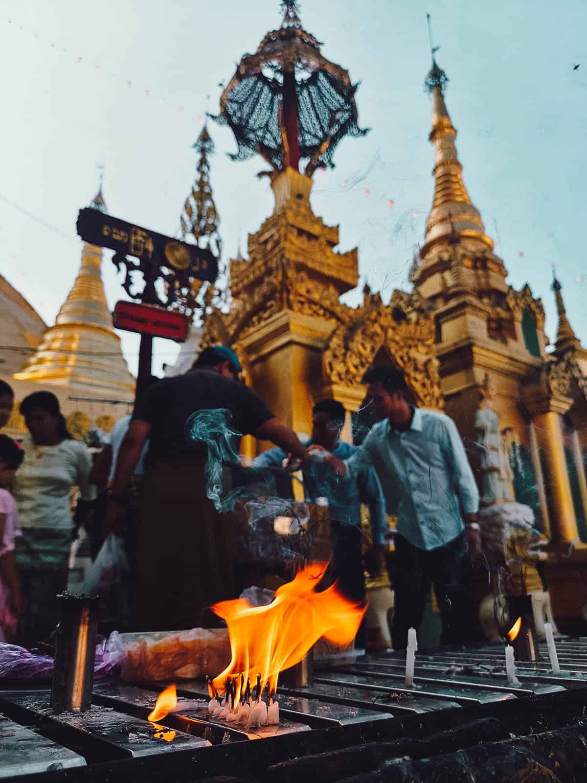 Shwedagon Pagoda, Yangon, Myanmar