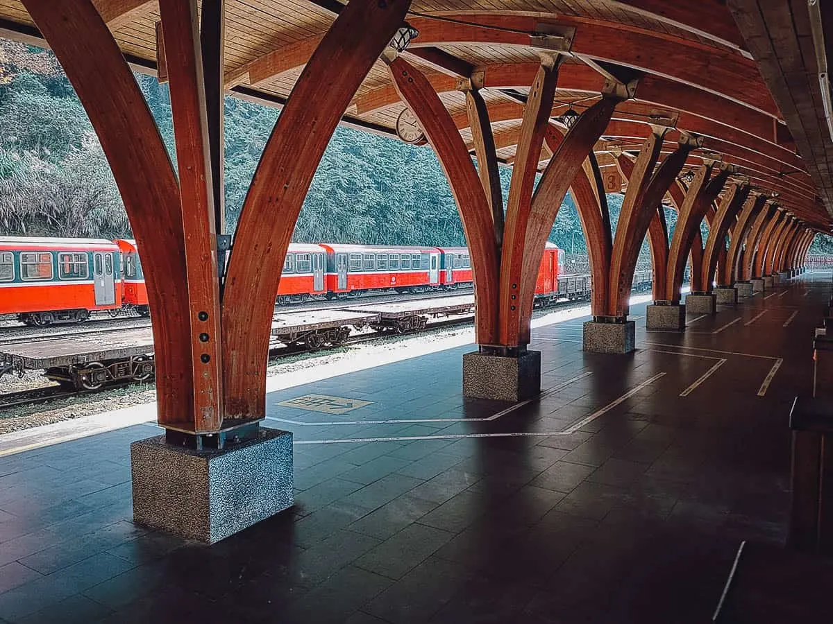 Alishan Railway Station, Chiayi County, Taiwan