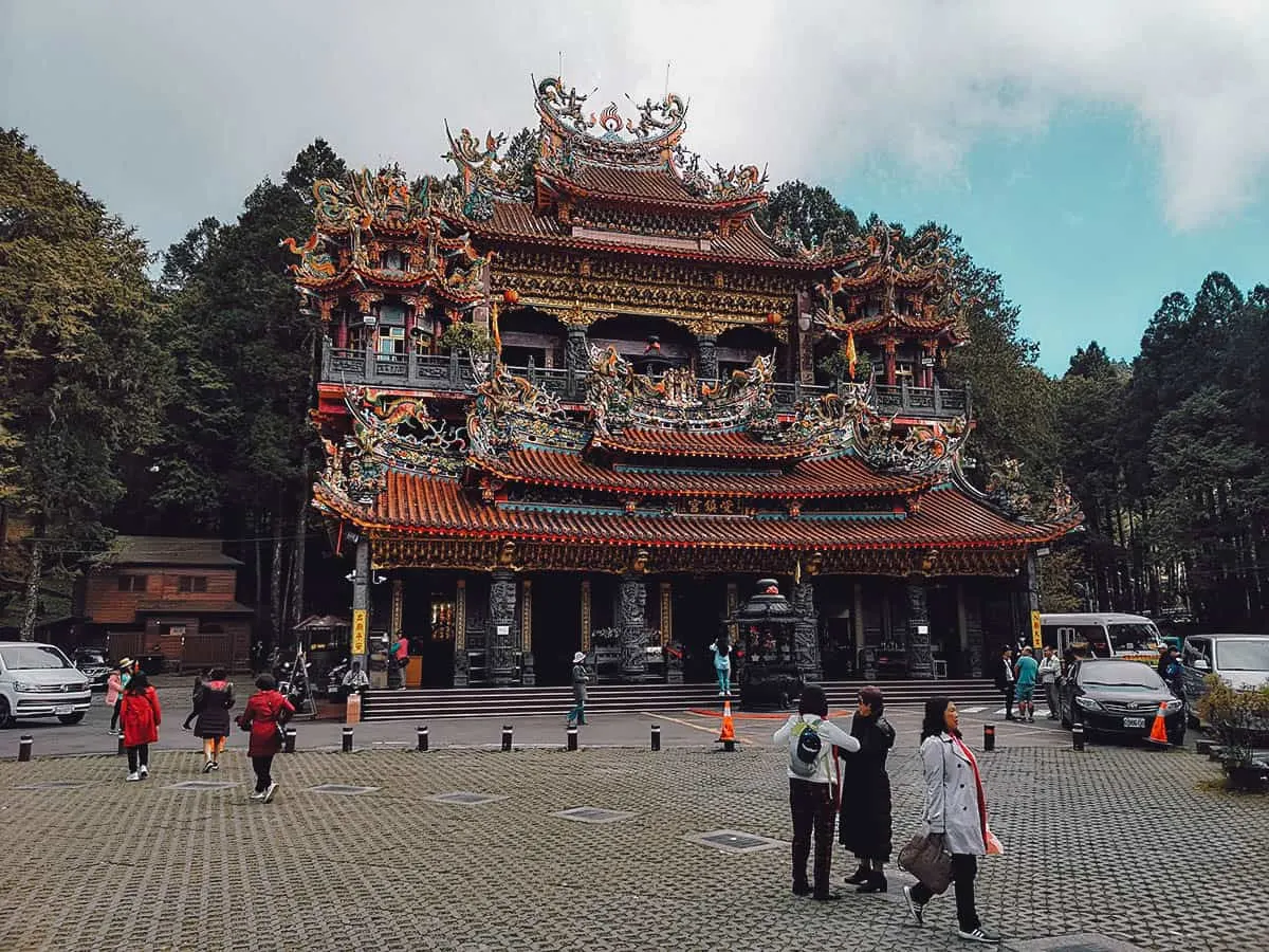 Shouzhen Temple at Alishan National Scenic Area, Chiayi County, Taiwan