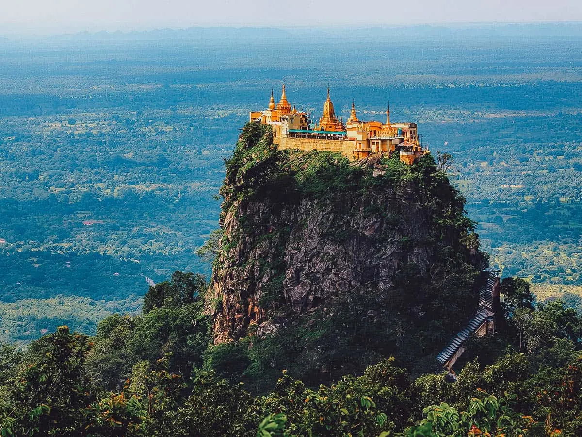 View of Mt. Popa