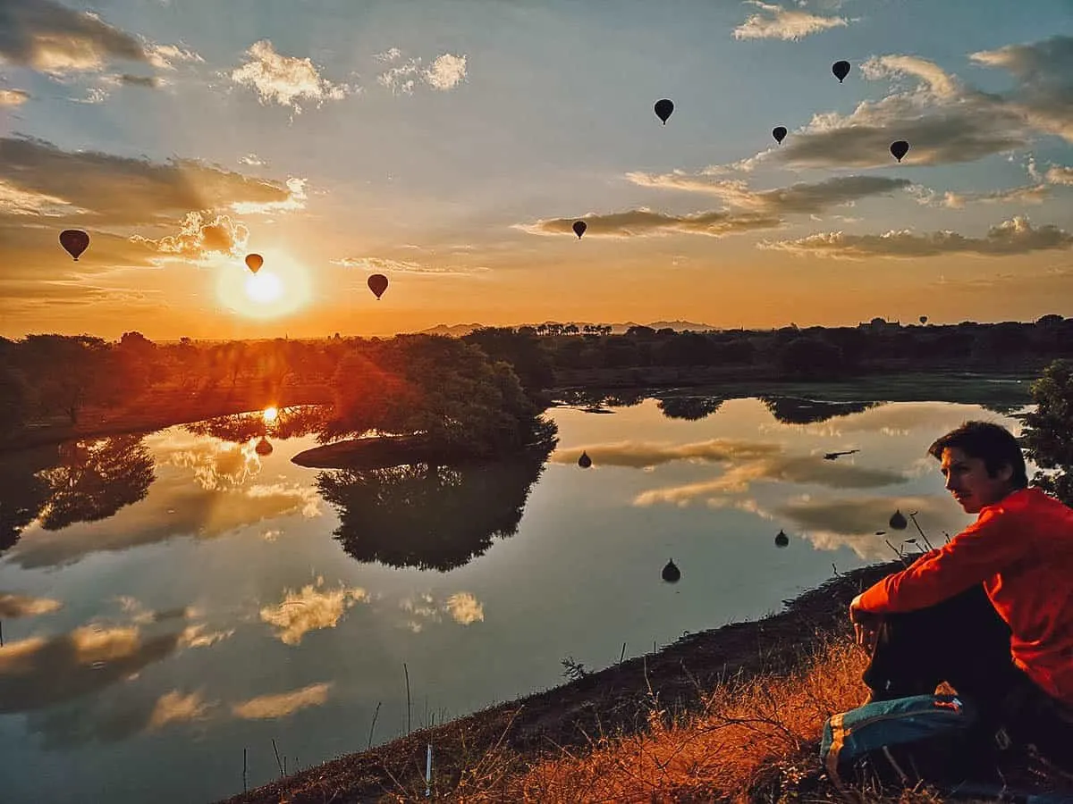 Sunrise in Bagan, Myanmar