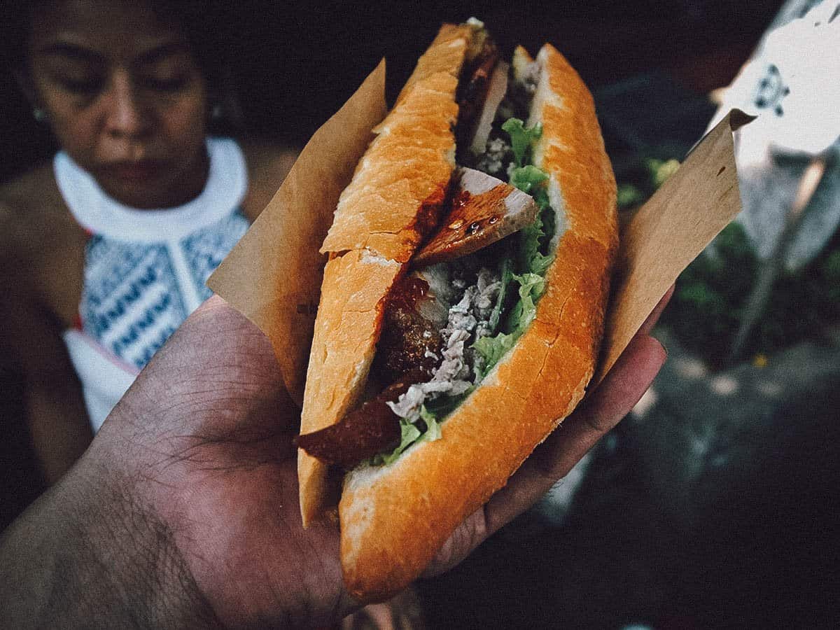 Banh Mi at Banh Mi Phuong restaurant in Hoi An