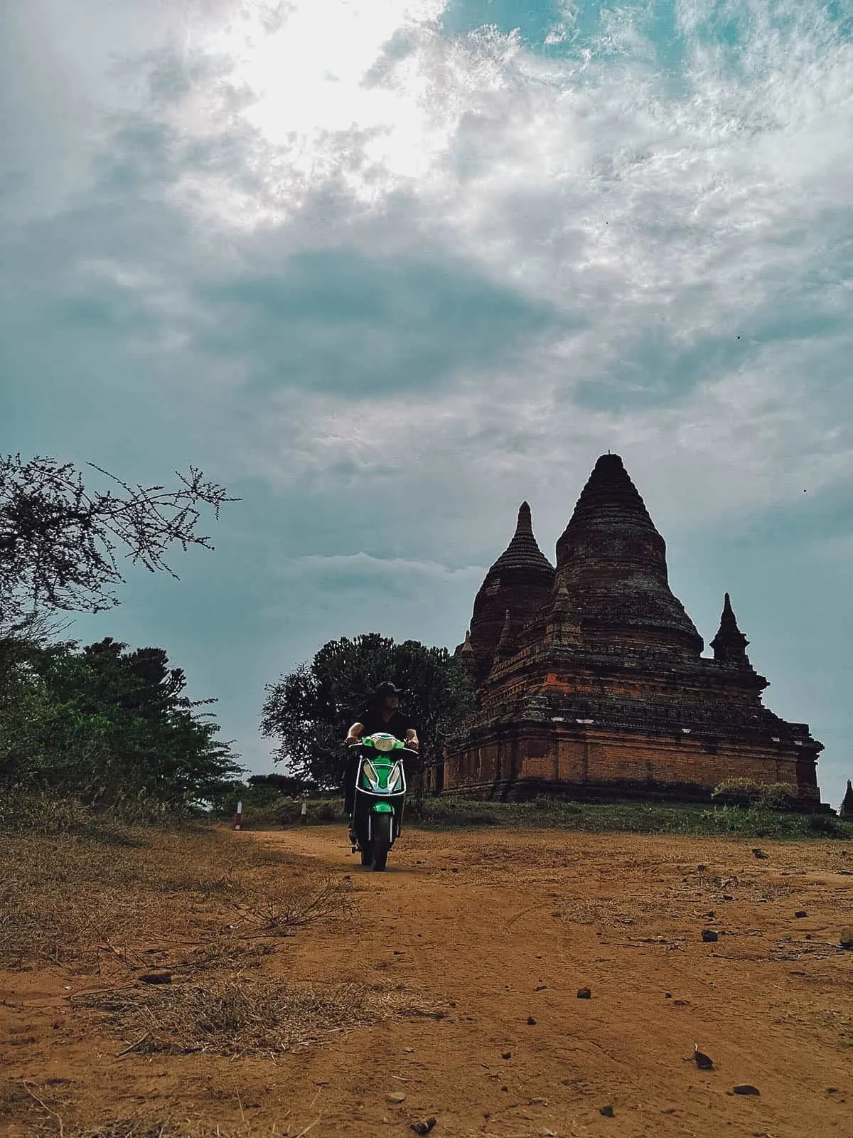 E-bike, Bagan, Myanmar