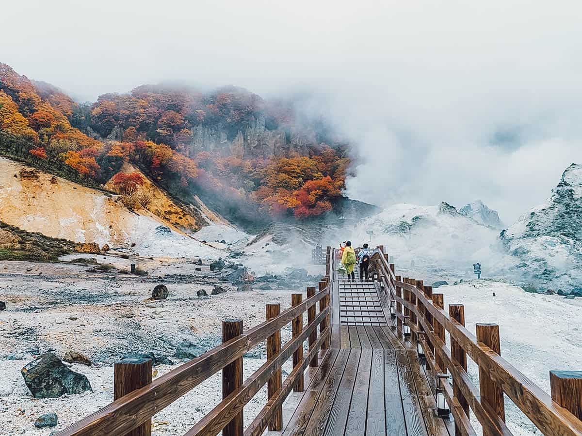 Noboribetsu Hell Valley, Hokkaido, Japan