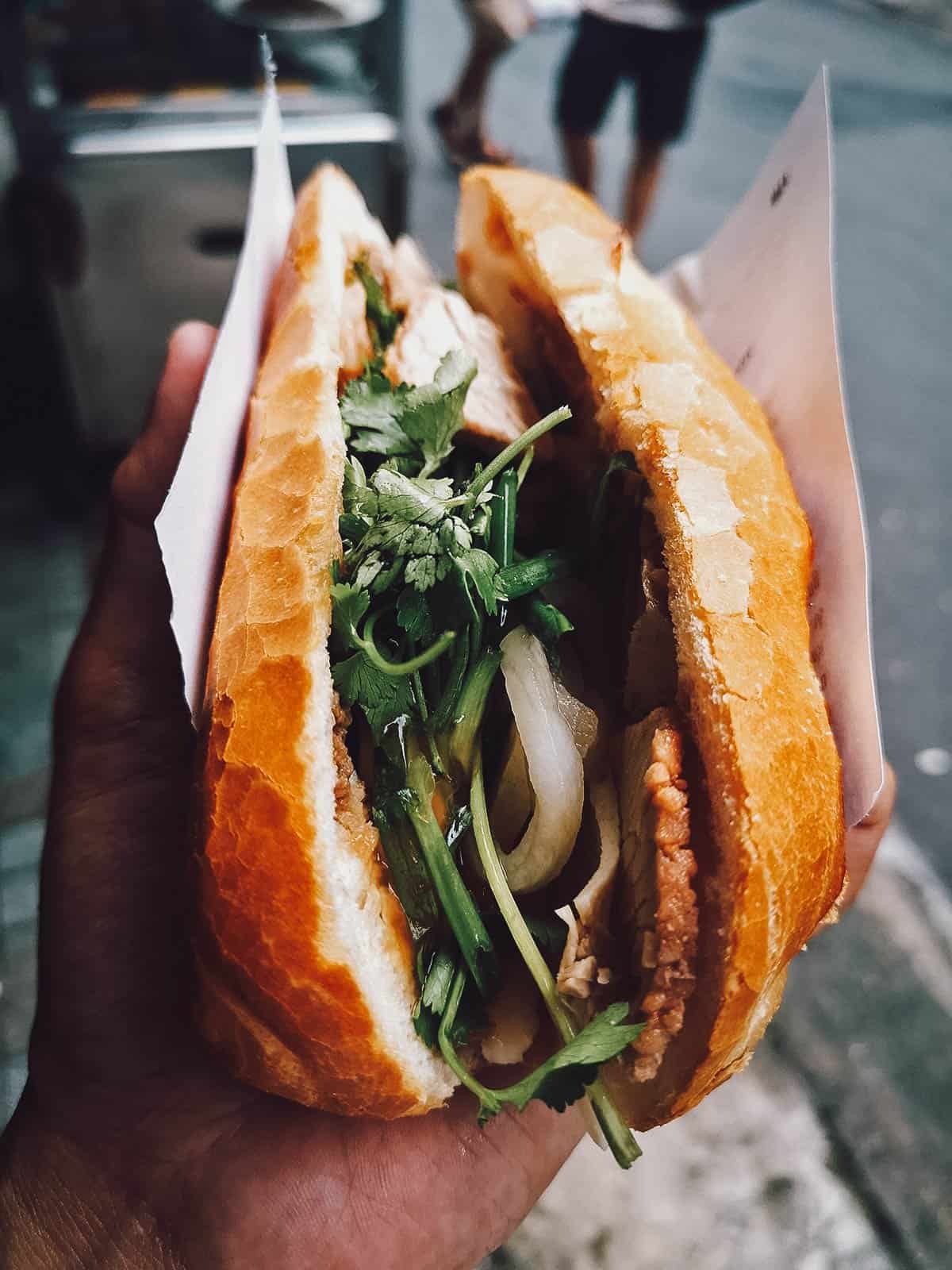 Banh mi at Banh Mi Bay Ho