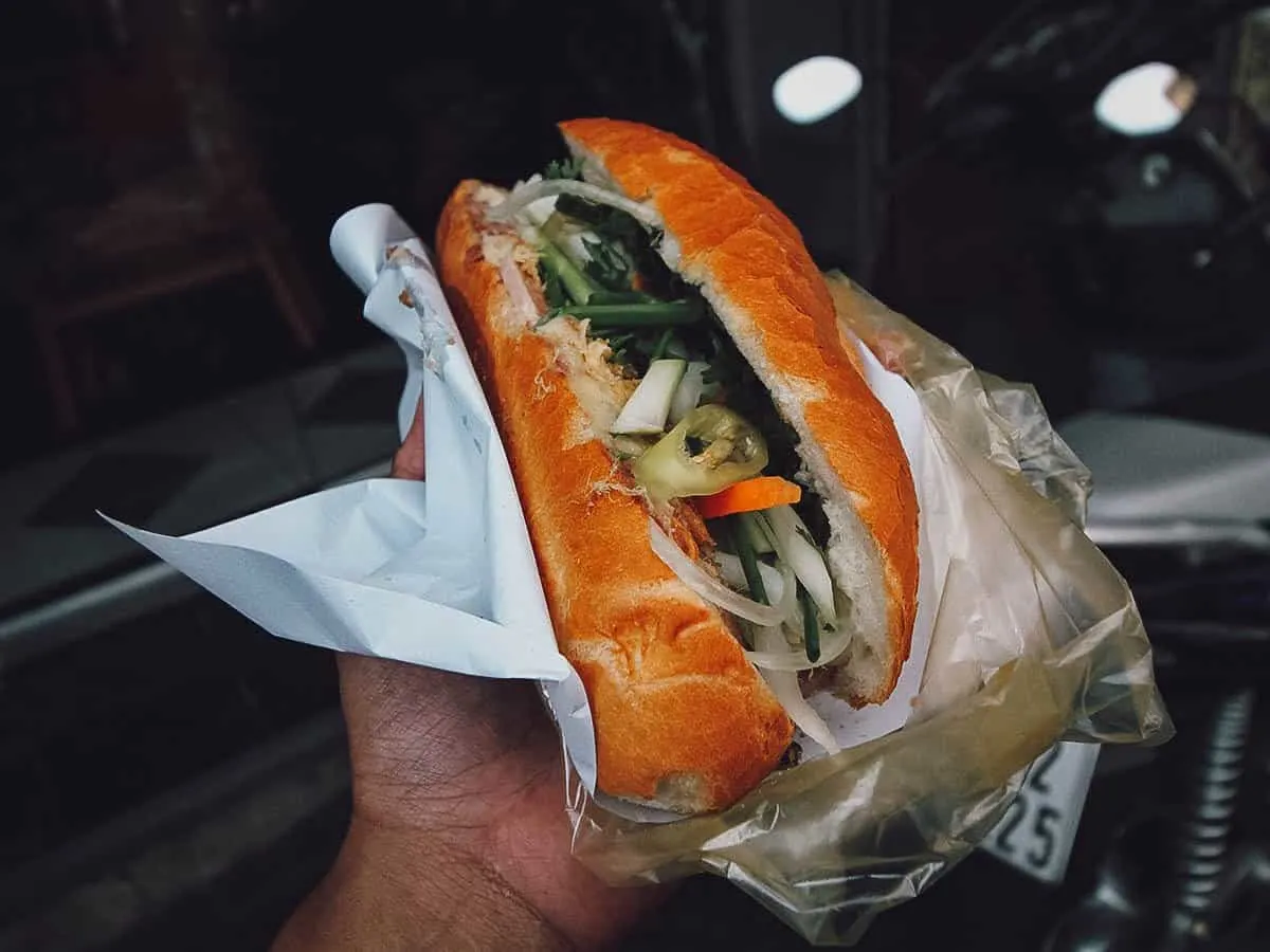 Banh mi sandwich