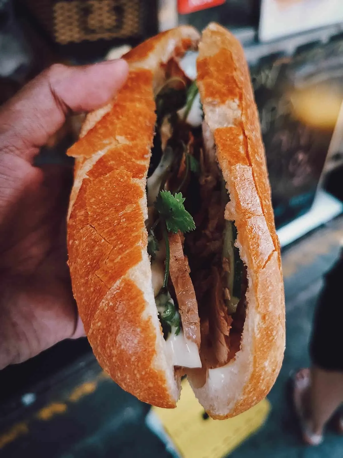 Banh mi at Banh Nam in Saigon