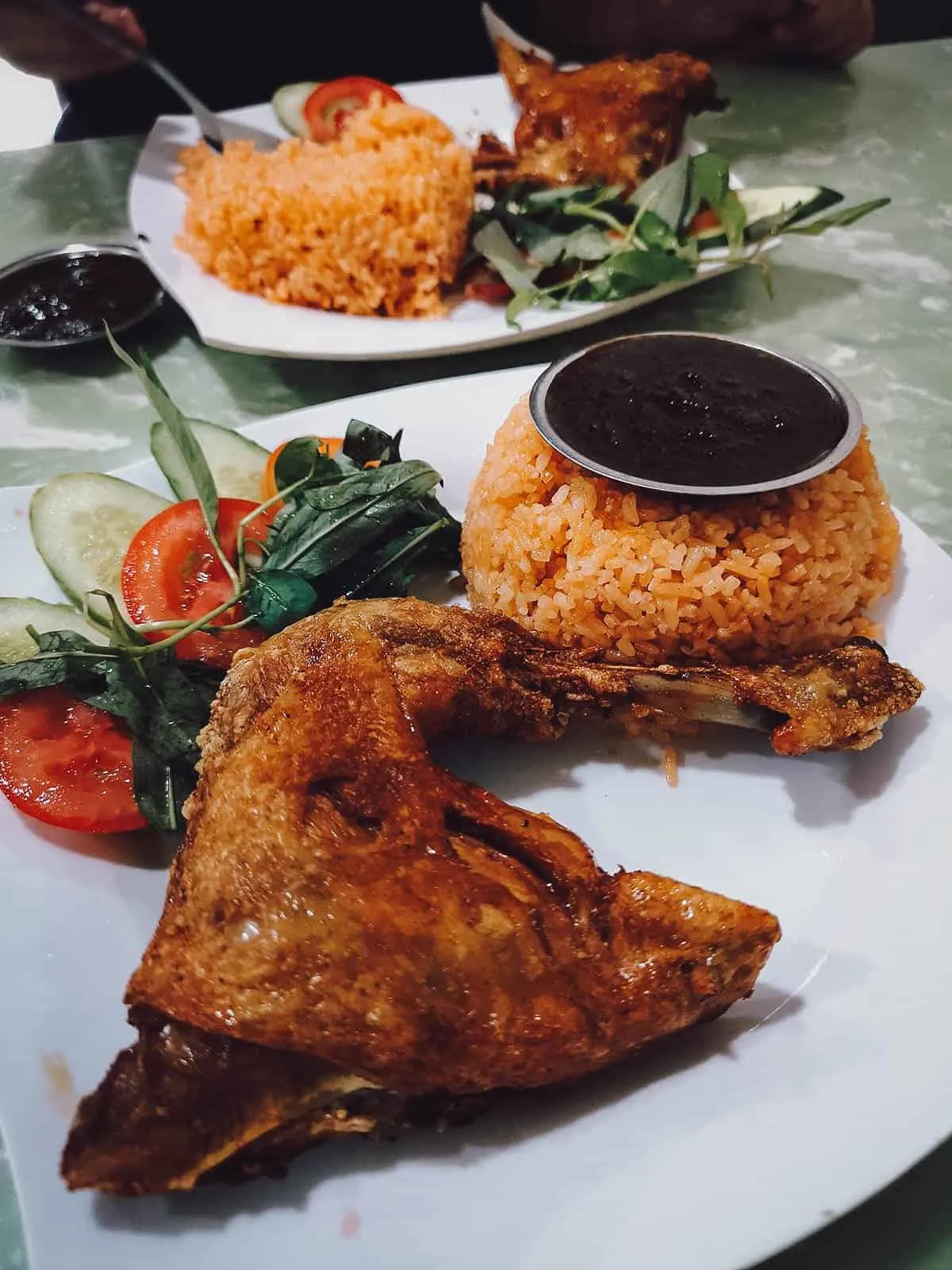 Com Ga Xoi Mo Su Su, Ho Chi Minh City (Saigon), Vietnam Waterfall chicken