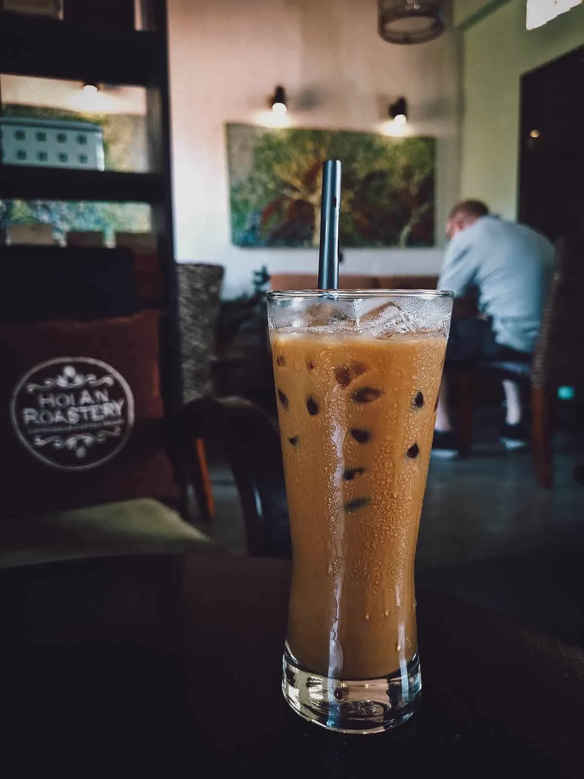 Iced coffee at Hoi An Roastery in Hoi An, Vietnam