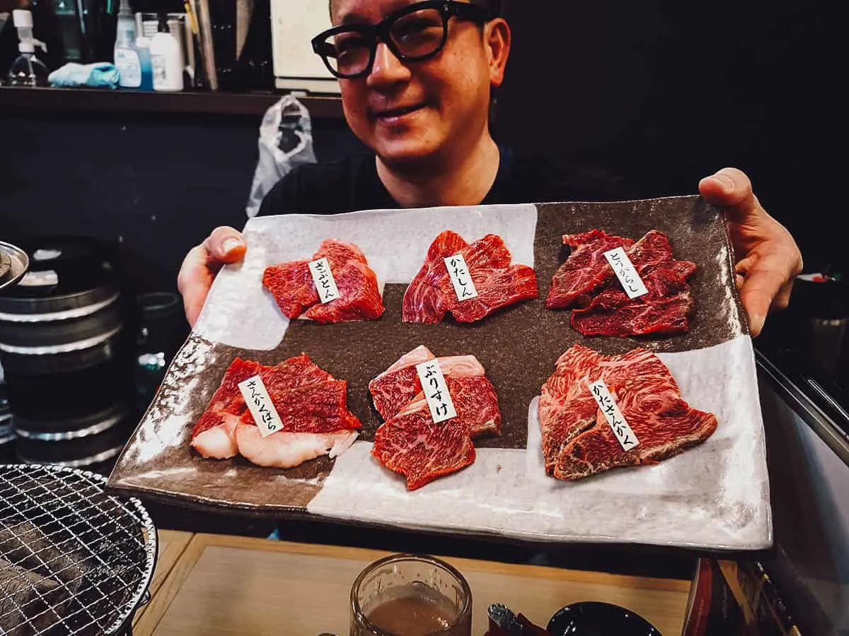 Wagyu yakiniku at Tokyo Night Foodie Tour with Magical Trip