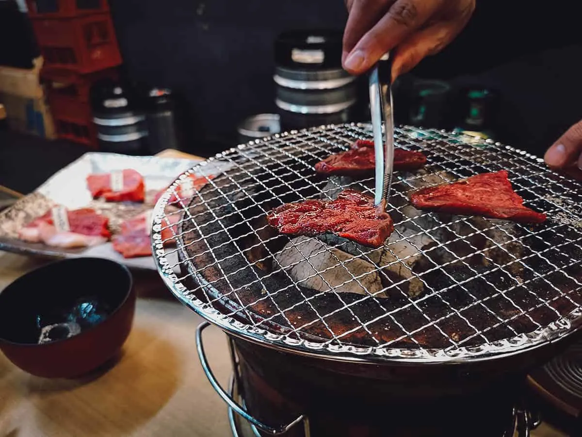 Wagyu yakiniku at Tokyo Night Foodie Tour with Magical Trip