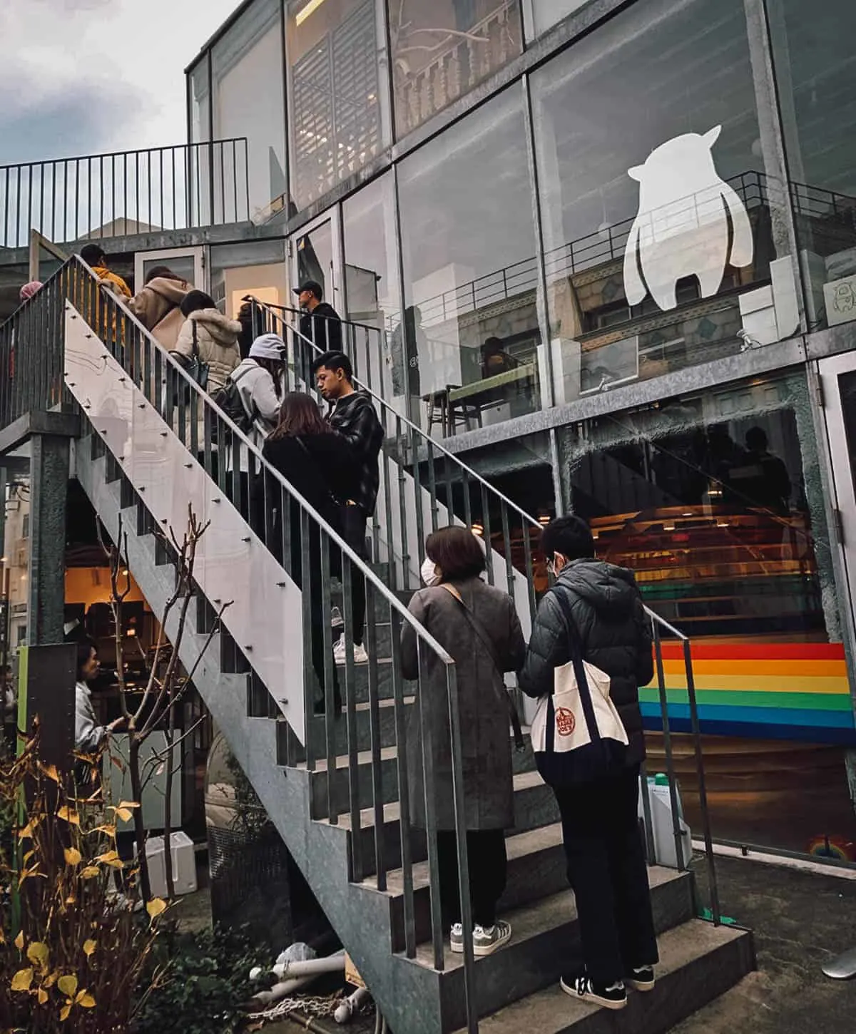 Where to Eat in Tokyo, Japan Rainbow Pancake exterior