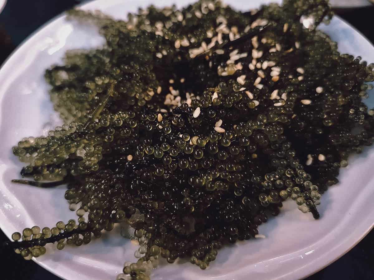 Seaweed salad at Sushi Ko in Saigon