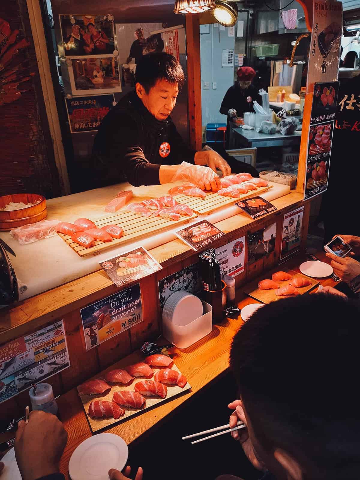 Crab at Kuromon Ichiba Market