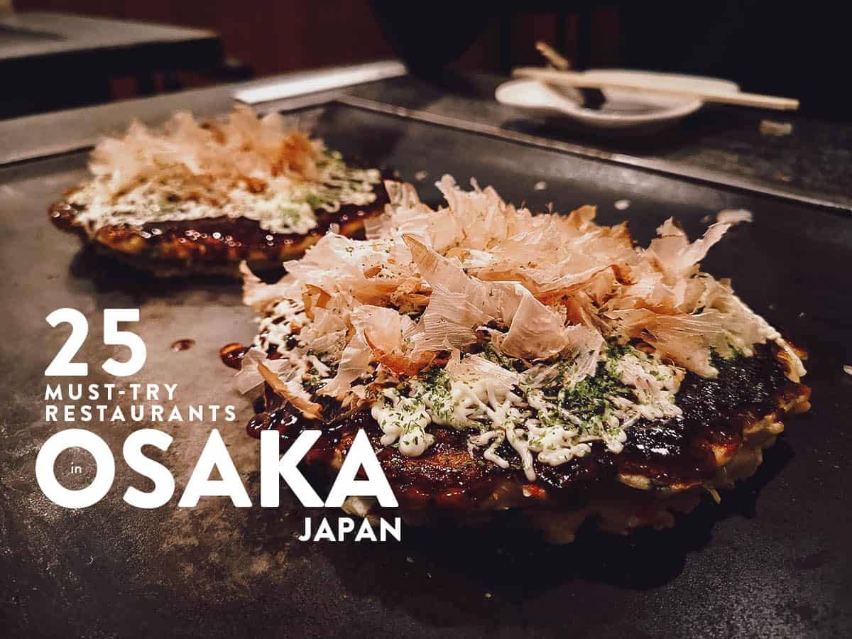 Okonomiyaki Mizuno, Osaka, Japan