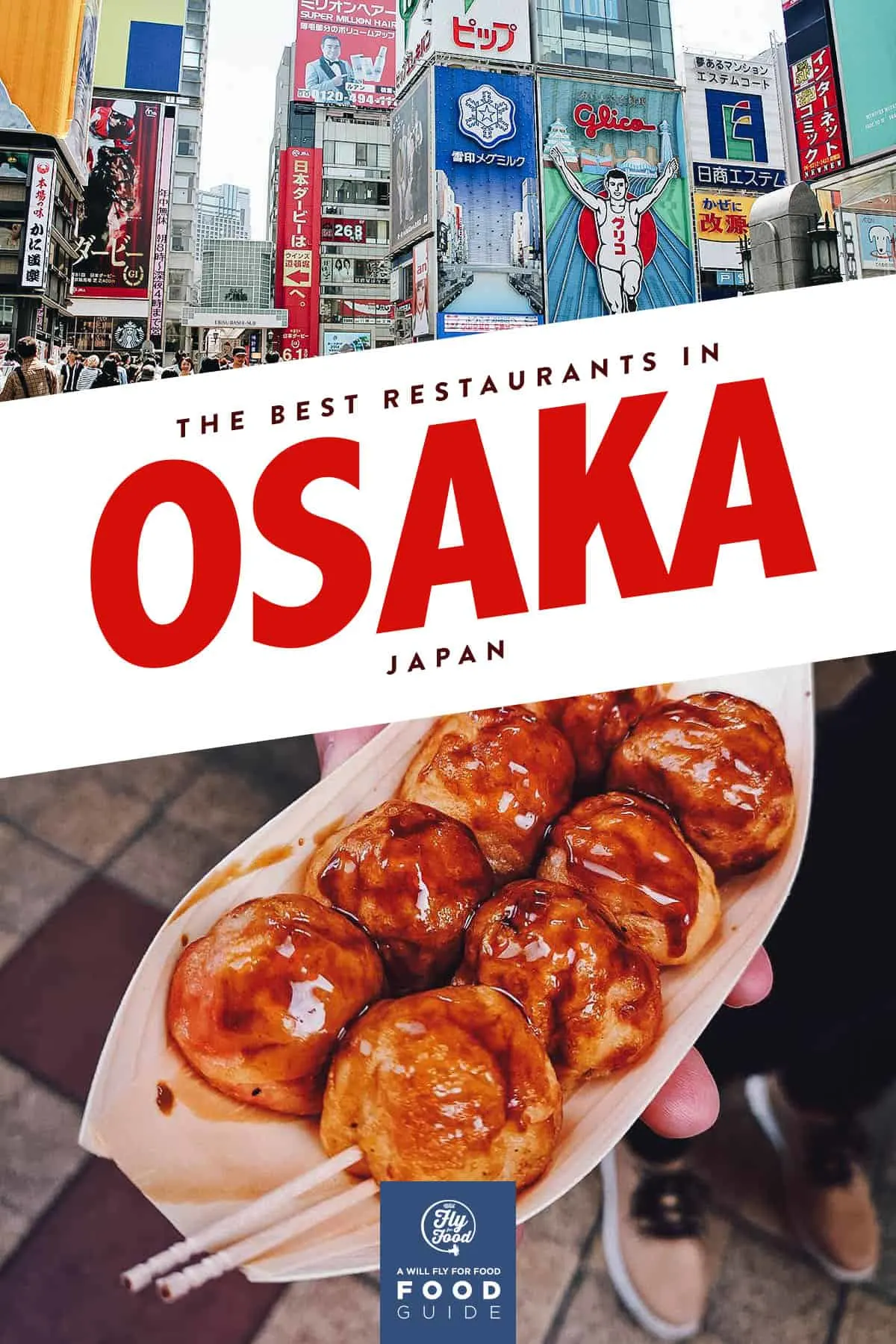 Takoyaki in Dotonbori, Osaka