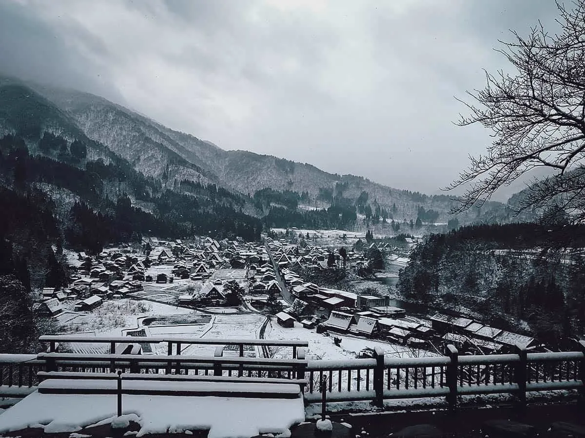 Shirakawa-go observation point