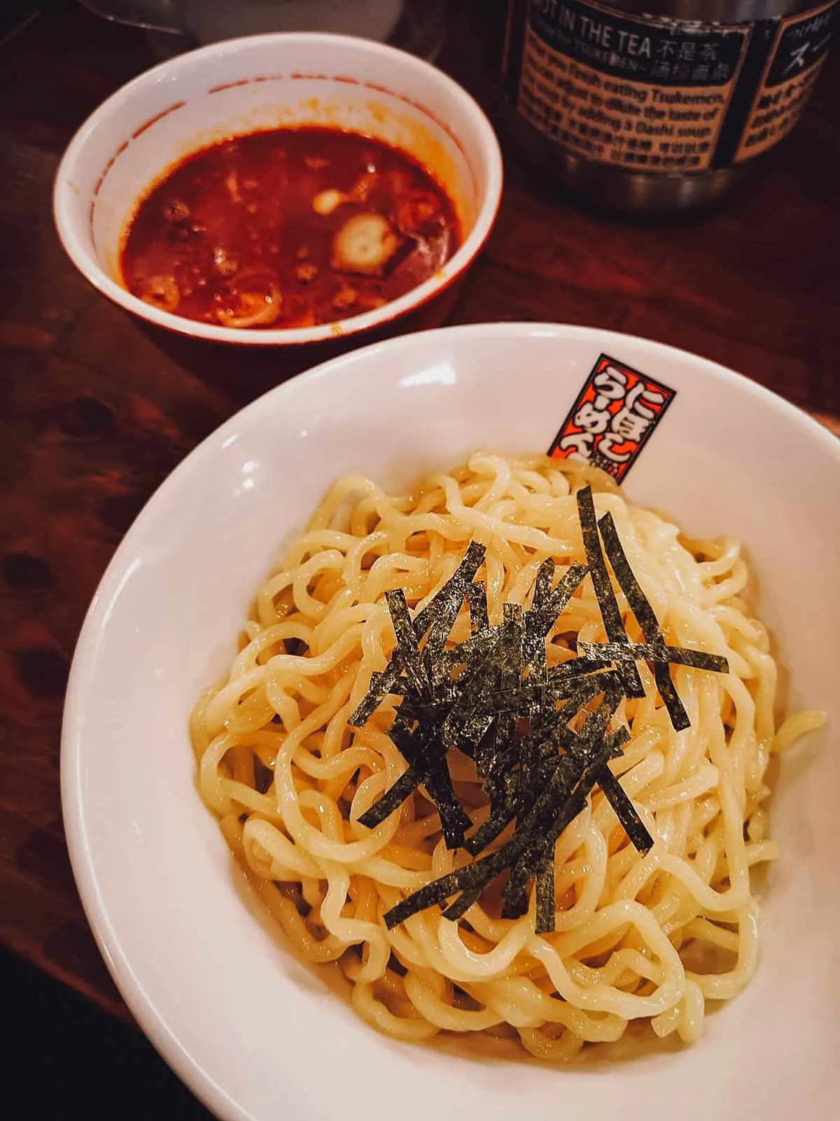 Tsukemen at Niboshi Ramen Tamagoro Kuromon