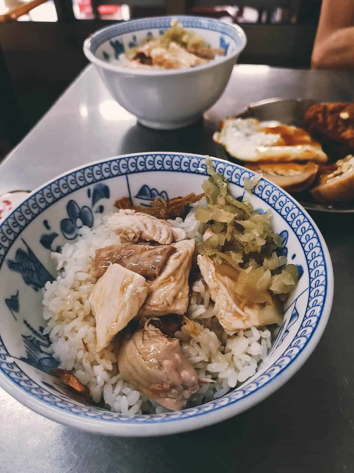 Things to Eat in Taiwan Turkey rice in Chiayi, Taiwan