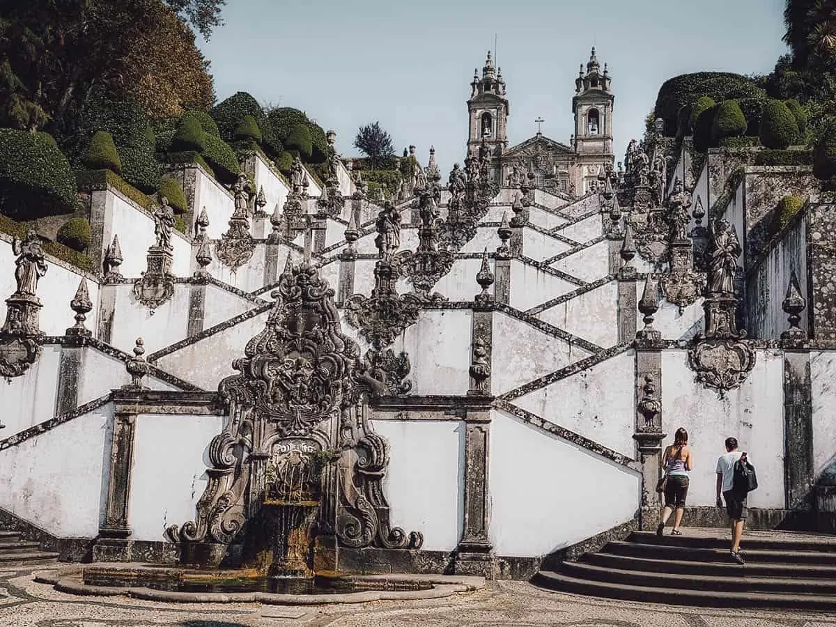 Porto Travel Guide Bom Jesus do Monte in Braga, Portugal