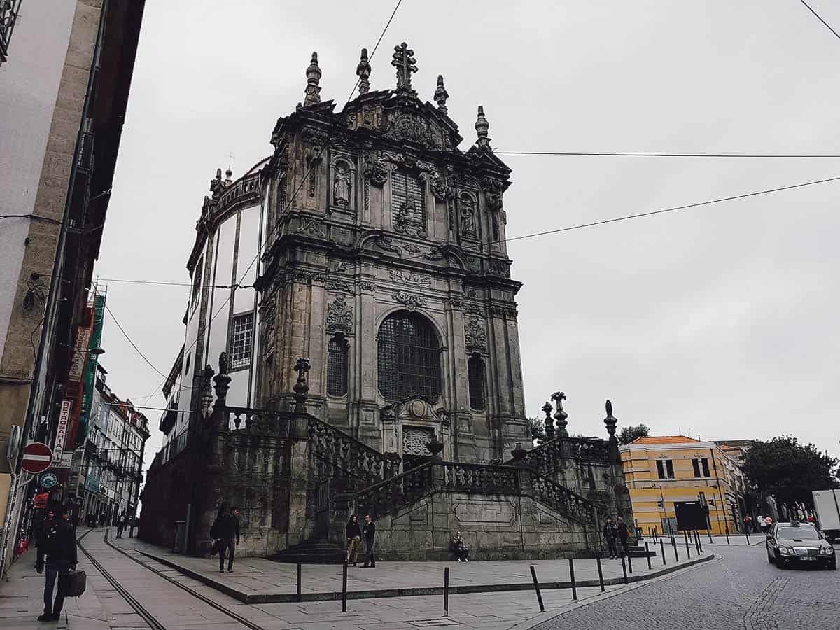 Clerigos Church in Porto, Portugal