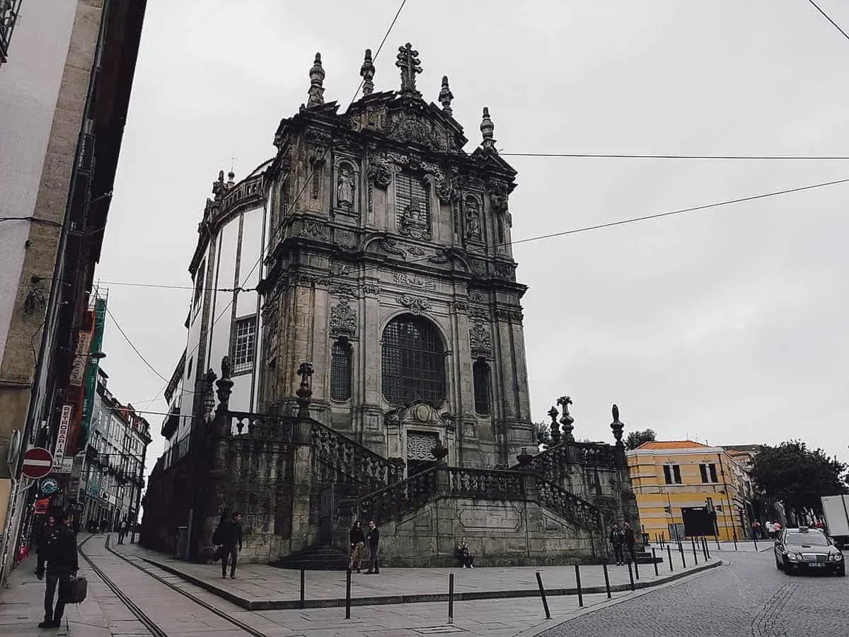 Clerigos Church in Porto, Portugal