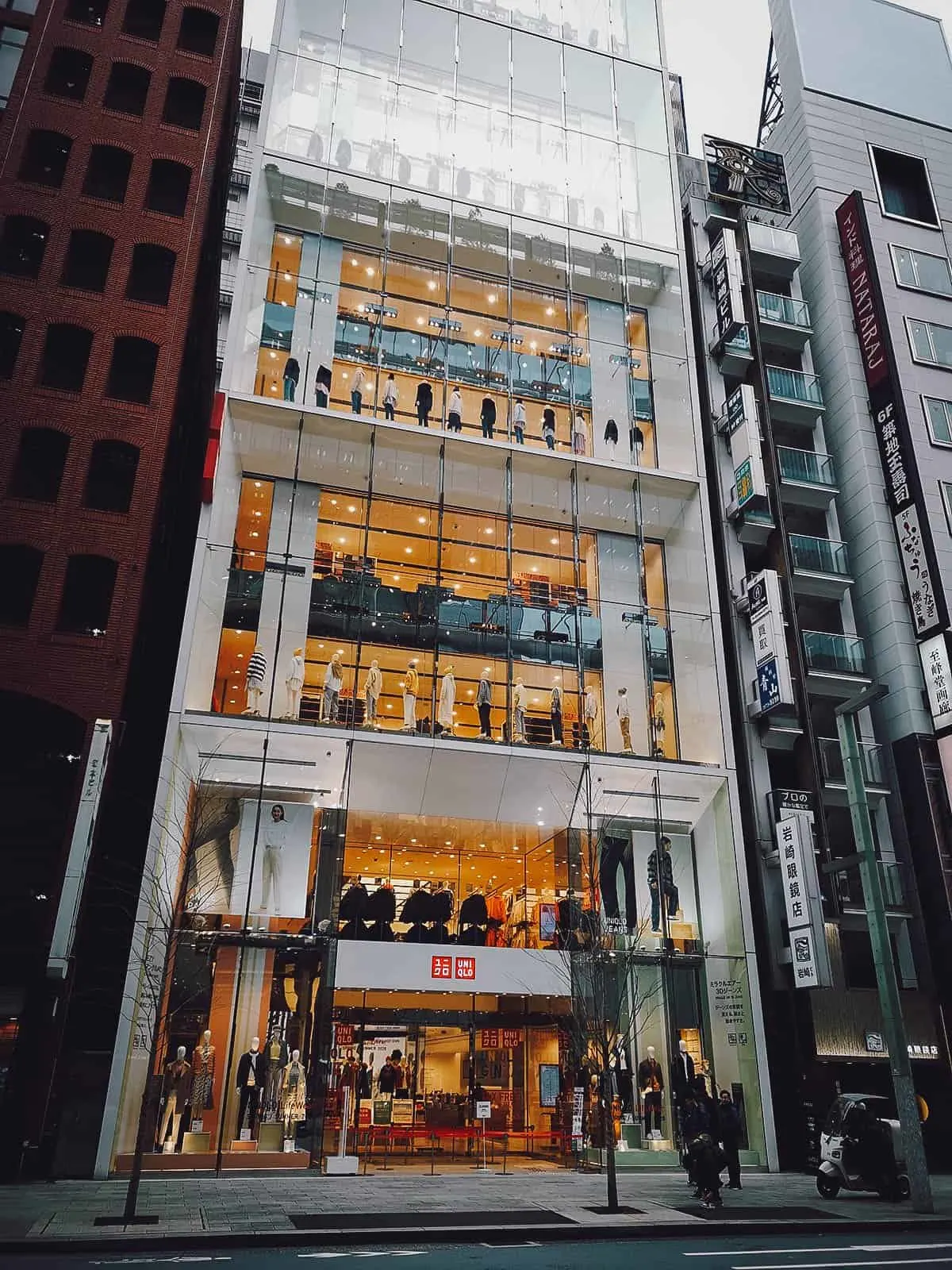 Uniqlo in Ginza, Tokyo