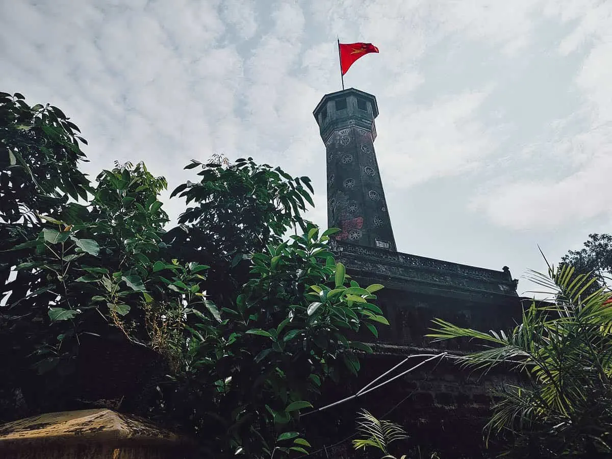 Hanoi Flag Tower in Vietnam