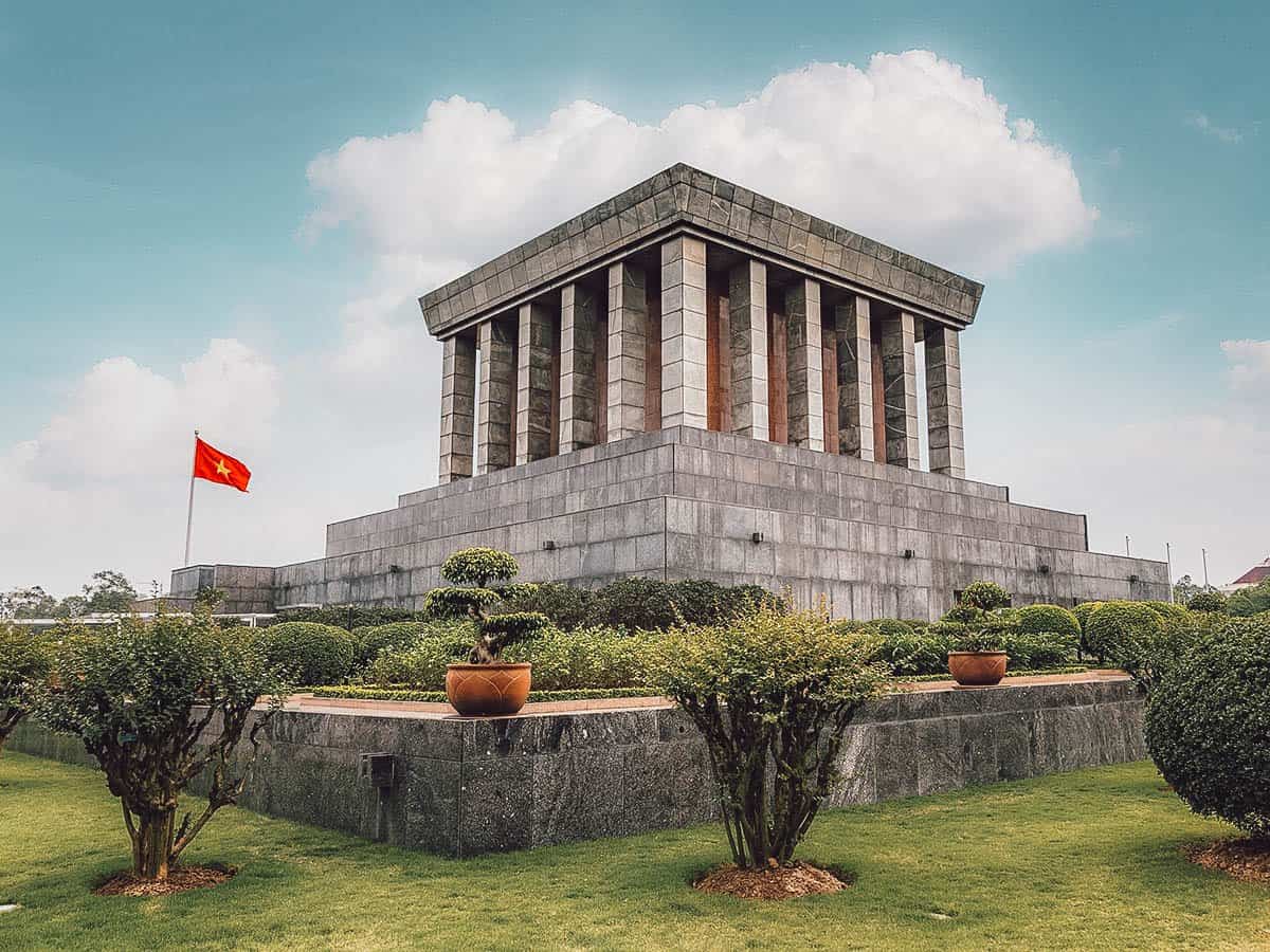 Thang Long Citadel in Hanoi, Vietnam