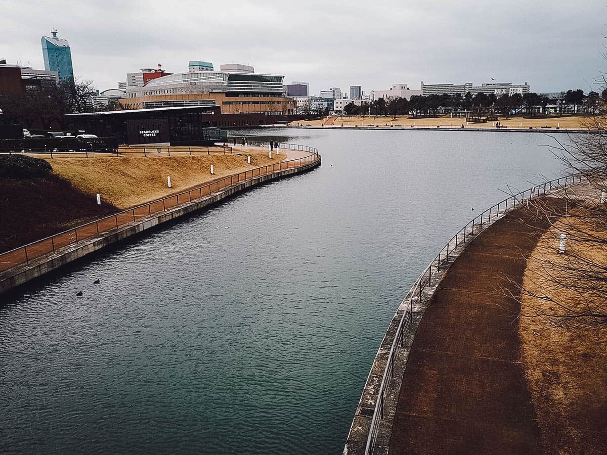 Kansui Park in Toyama